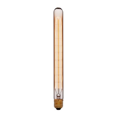 Лампа накаливания Ретро Sun Lumen Цилиндр T30-300 40Вт E27 2200К картинка 